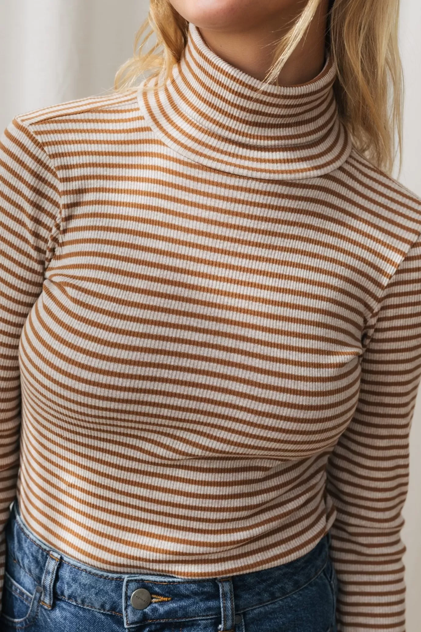 Twothirds Rosguill-Camel Stripes^Women Tops