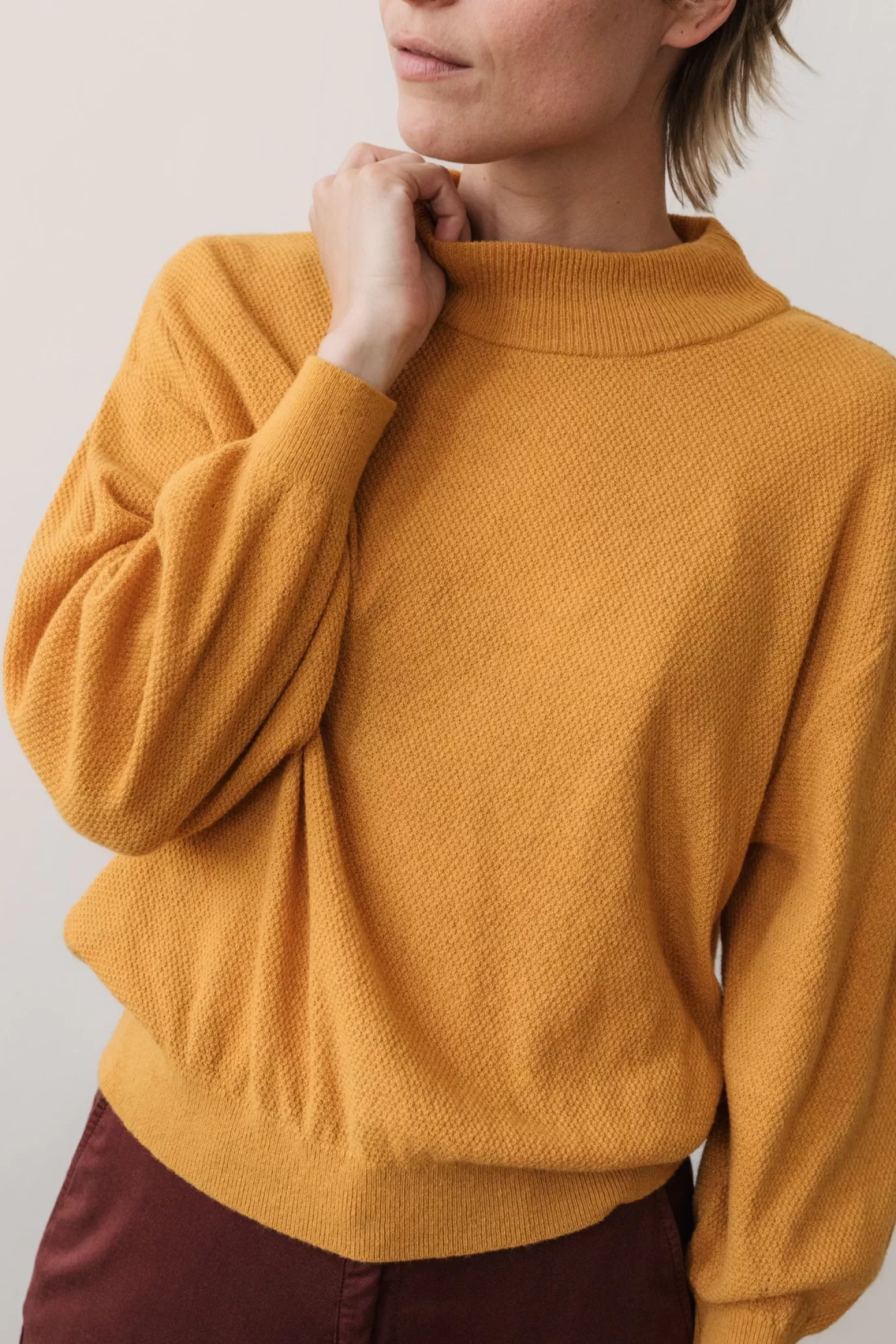 Twothirds Sebastiana-Light Mustard^Women Knits