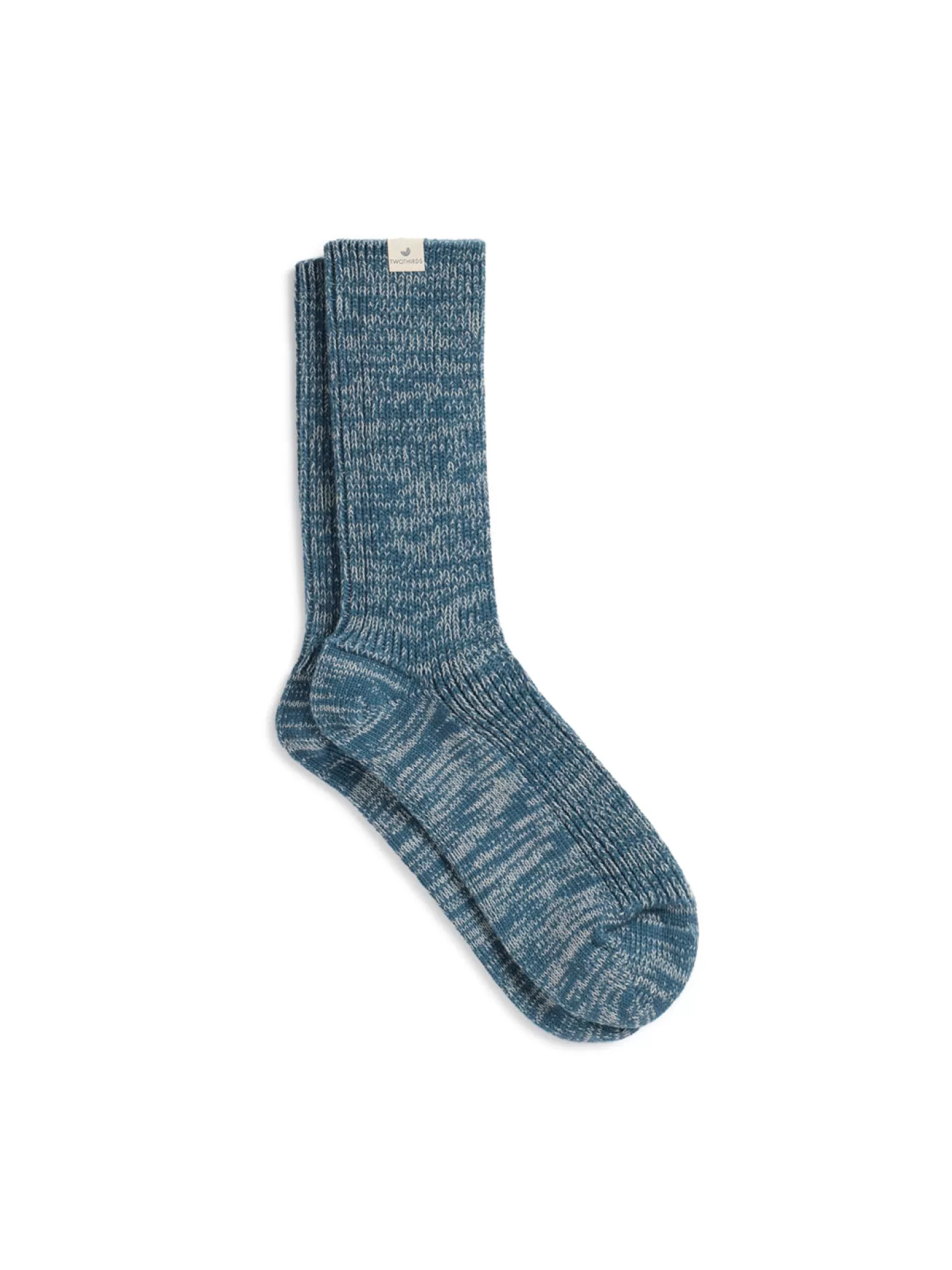 Twothirds Shikoku-Blue Bicolour^ Socks