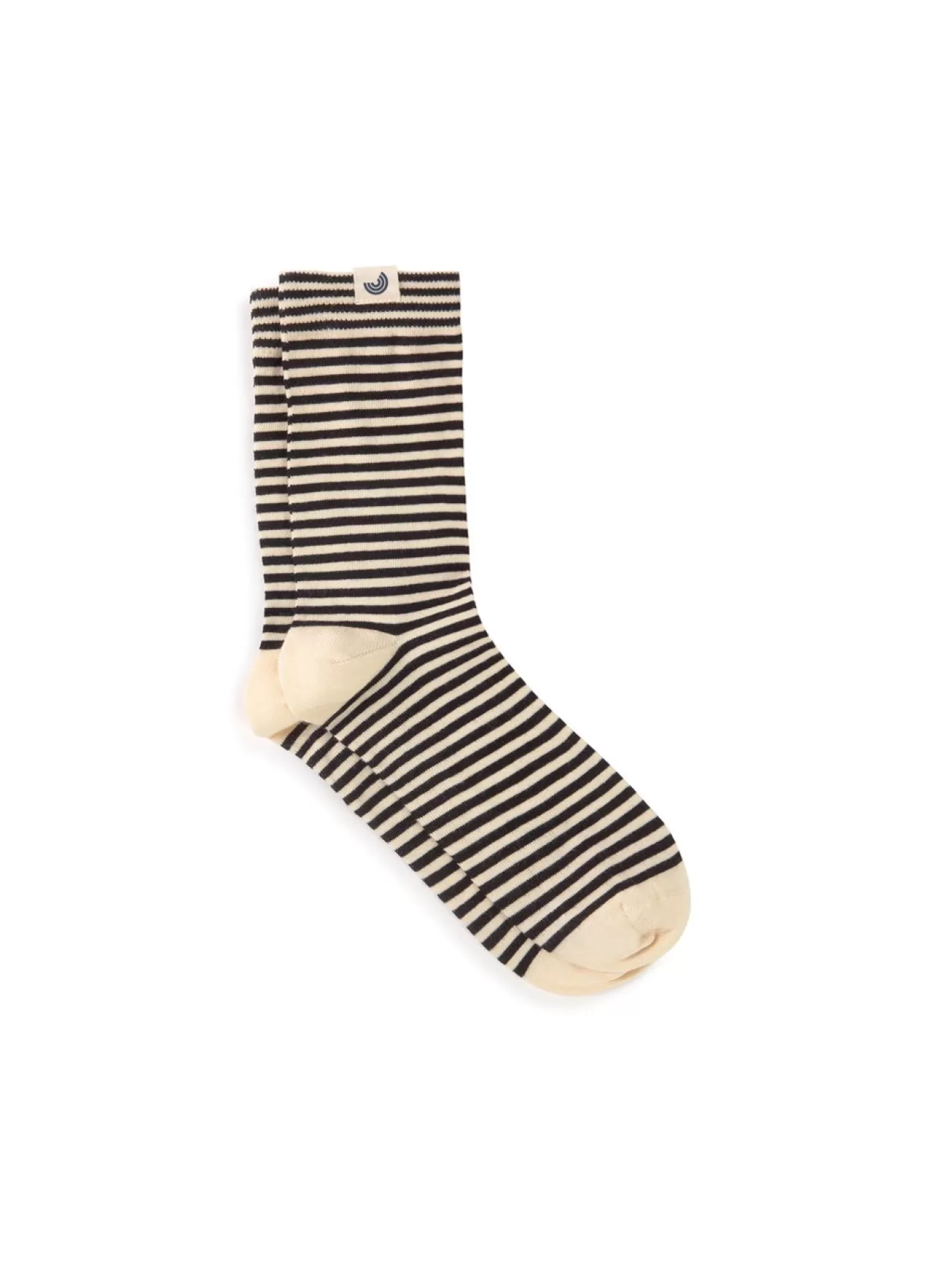 Twothirds Spike-Black & White^ Socks