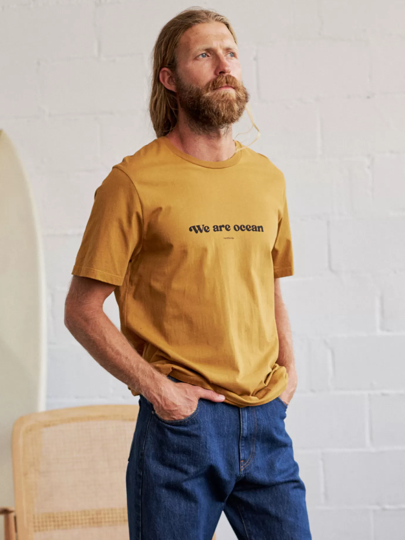 Twothirds Spilsby-Golden Brown^ T-Shirts