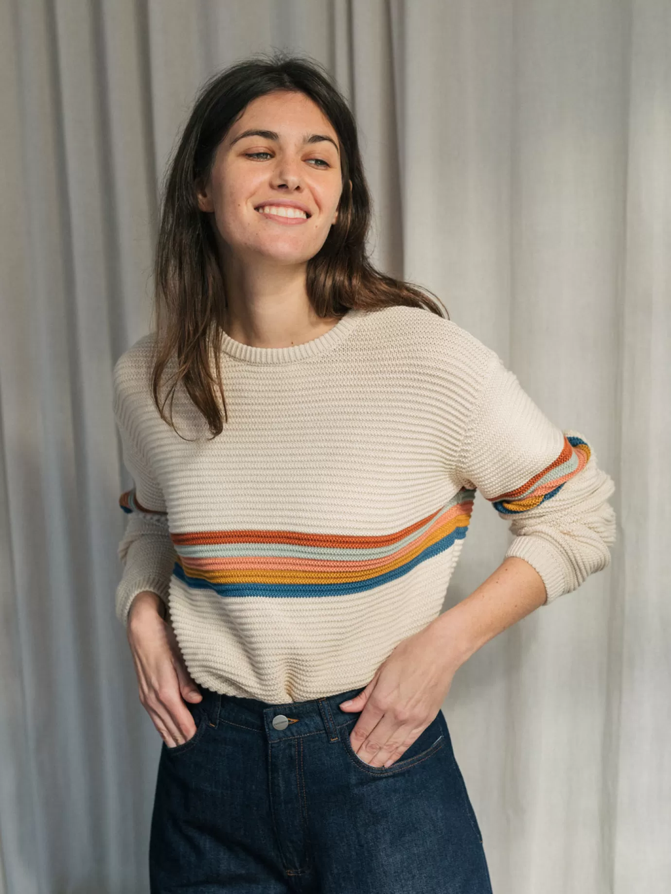 Twothirds Spratly-Ecru^Women Knits