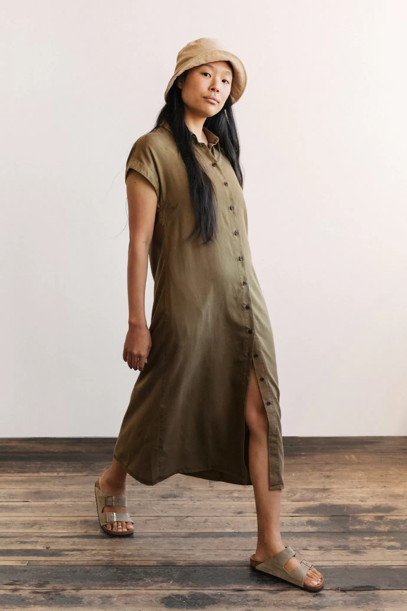 Twothirds Takamaka-Olive^Women Dresses