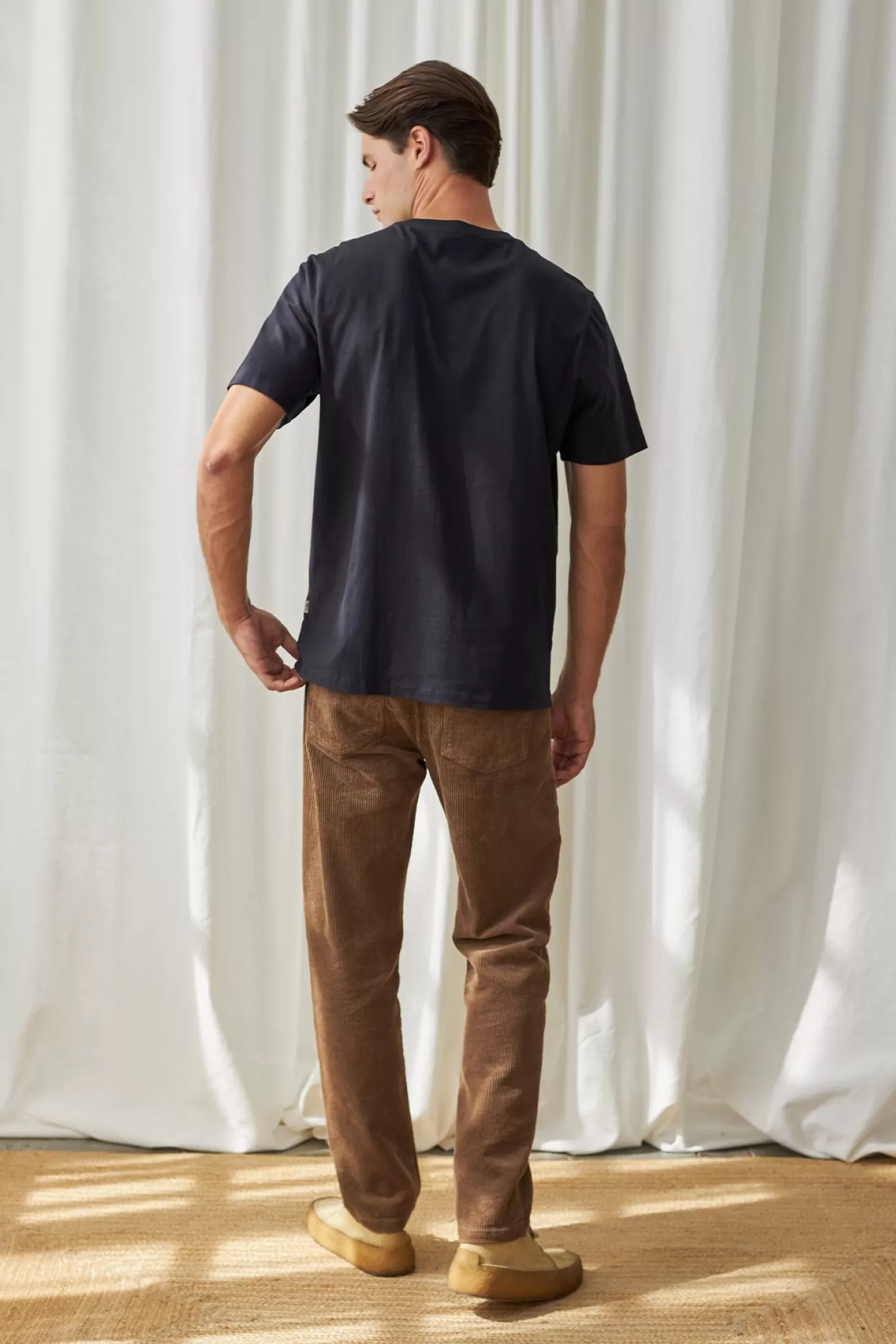 Twothirds The Organic Cotton Tee-Dark Navy^ T-Shirts