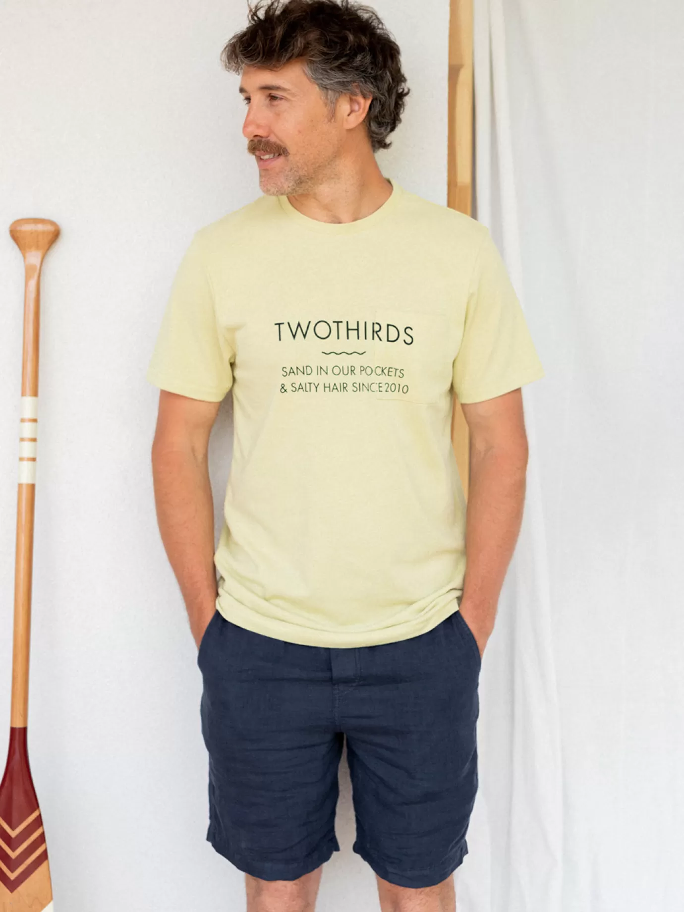 Twothirds Triton-Yellow Lemon^ T-Shirts