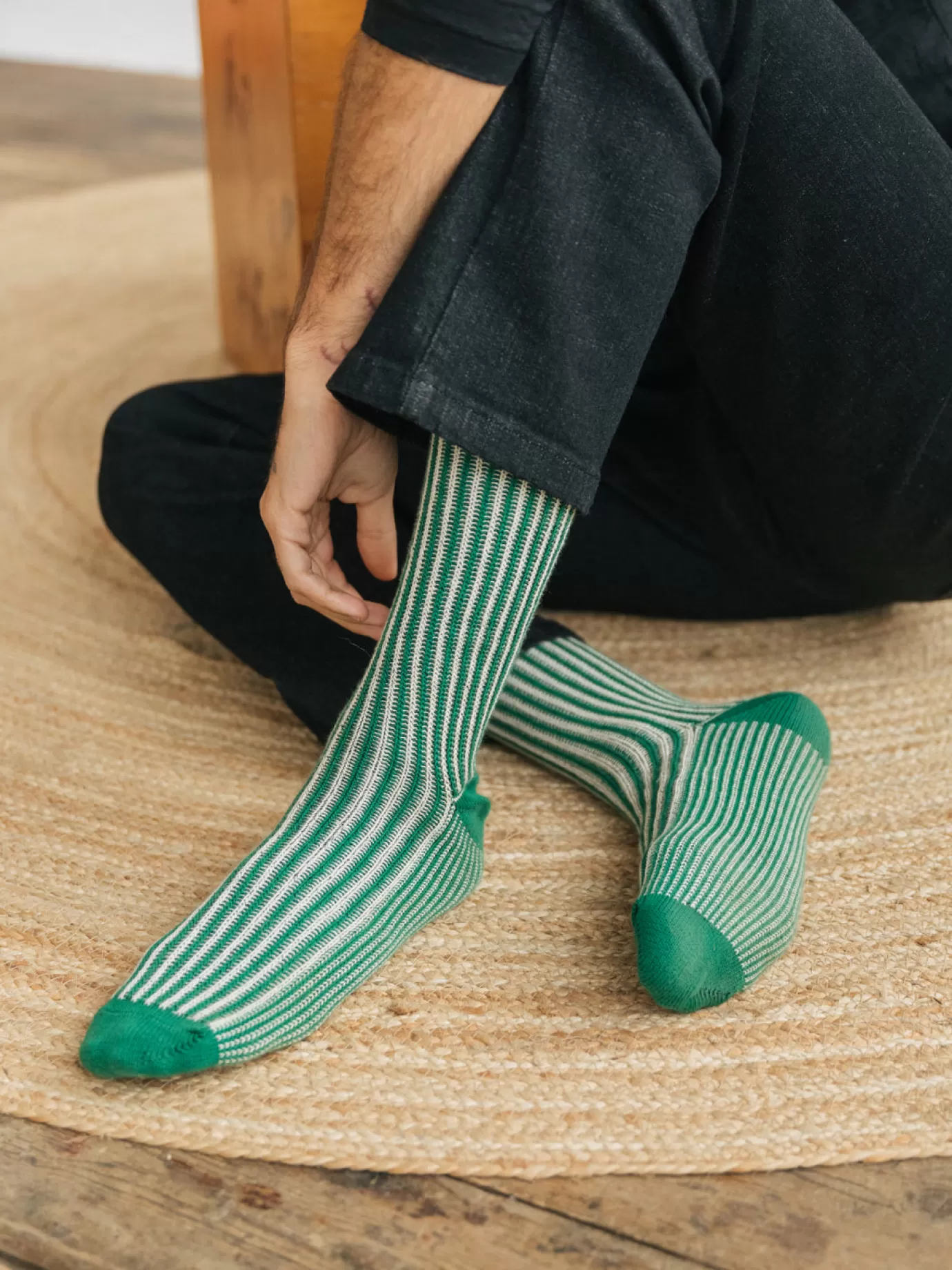 Twothirds Umisk Men-Green^ Socks