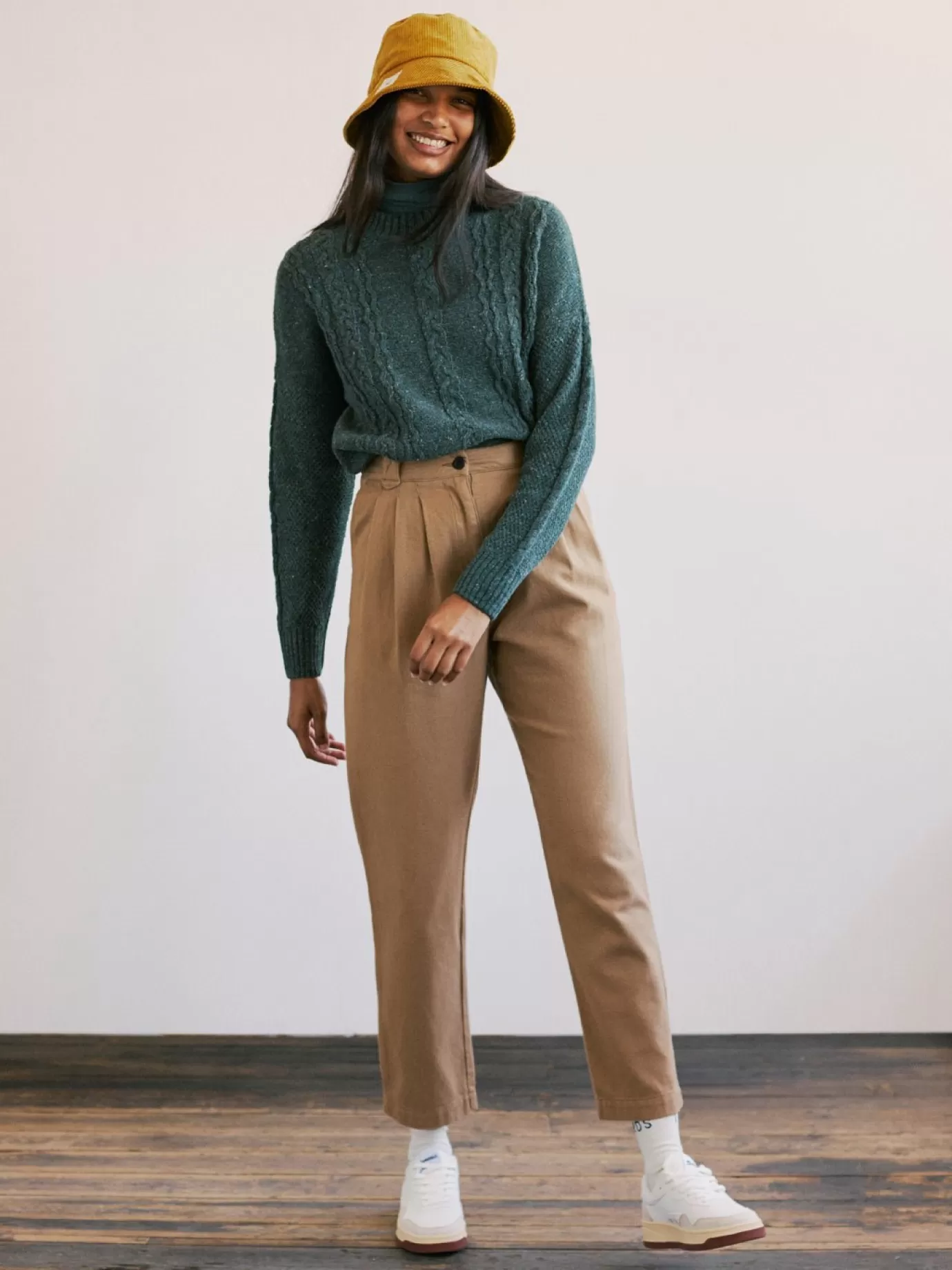 Twothirds Urk-Green Neps^Women Knits