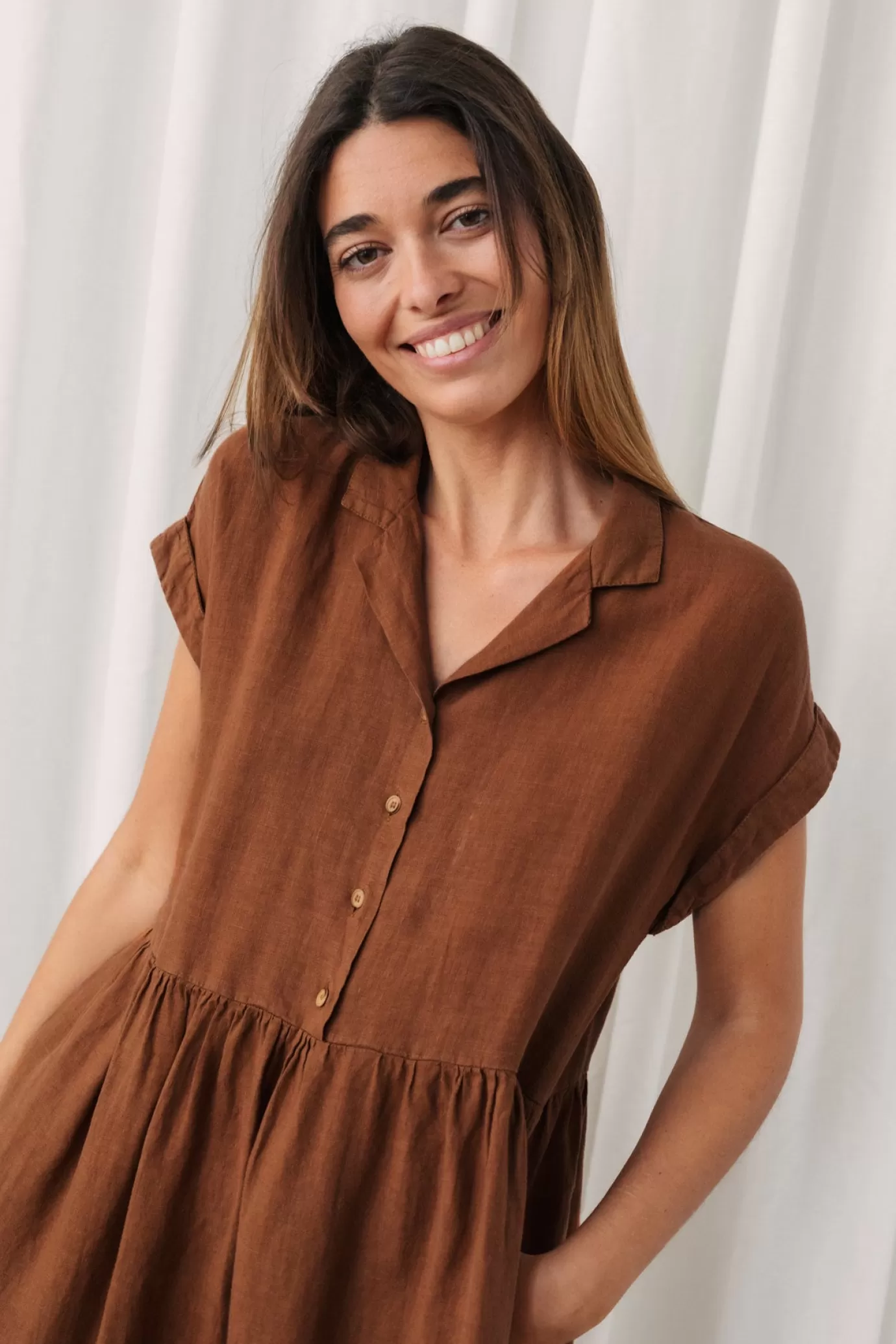 Twothirds Wiese-Umber Brown^Women Dresses