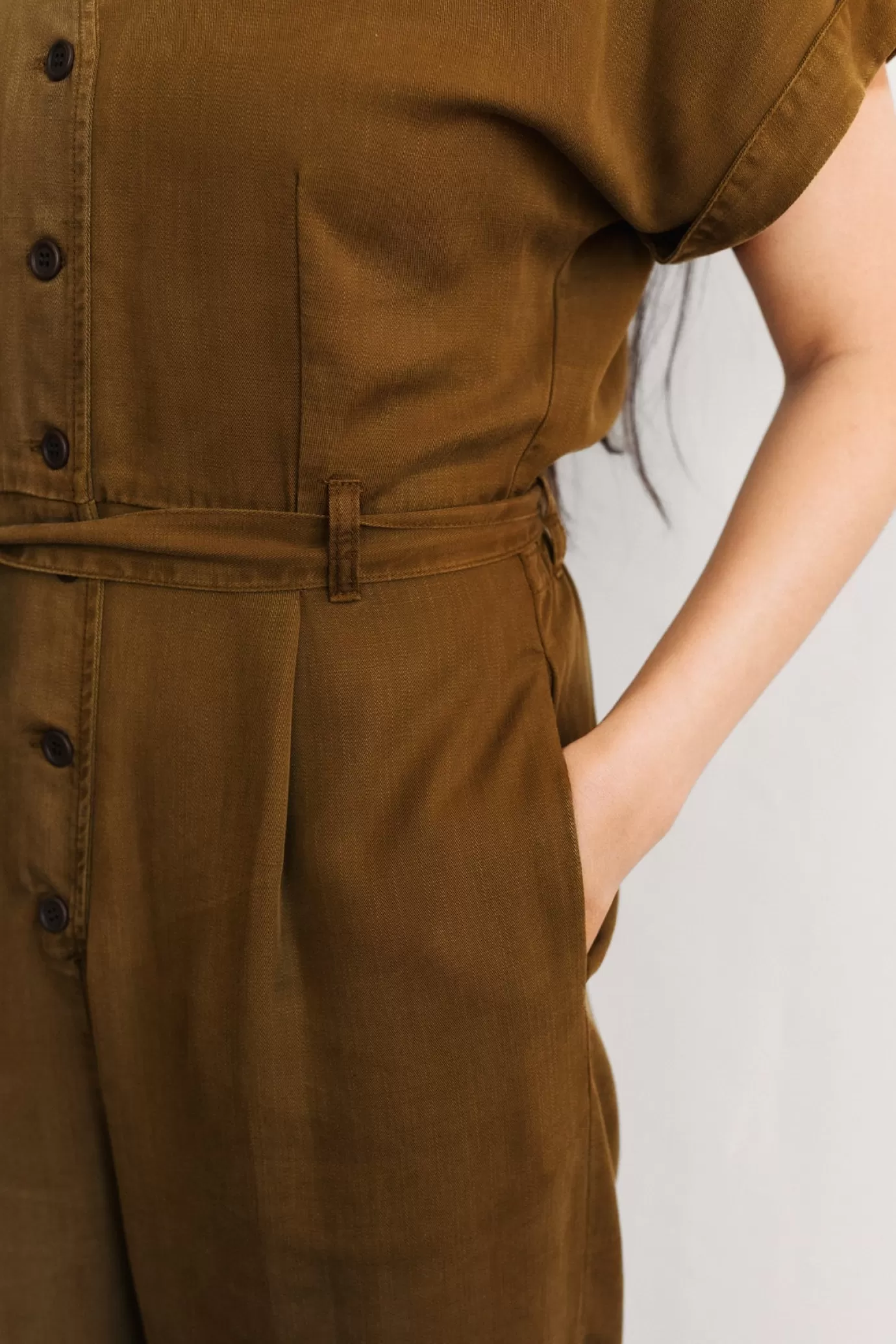 Twothirds Wolmido-Dusty Ochre^Women Jumpsuits