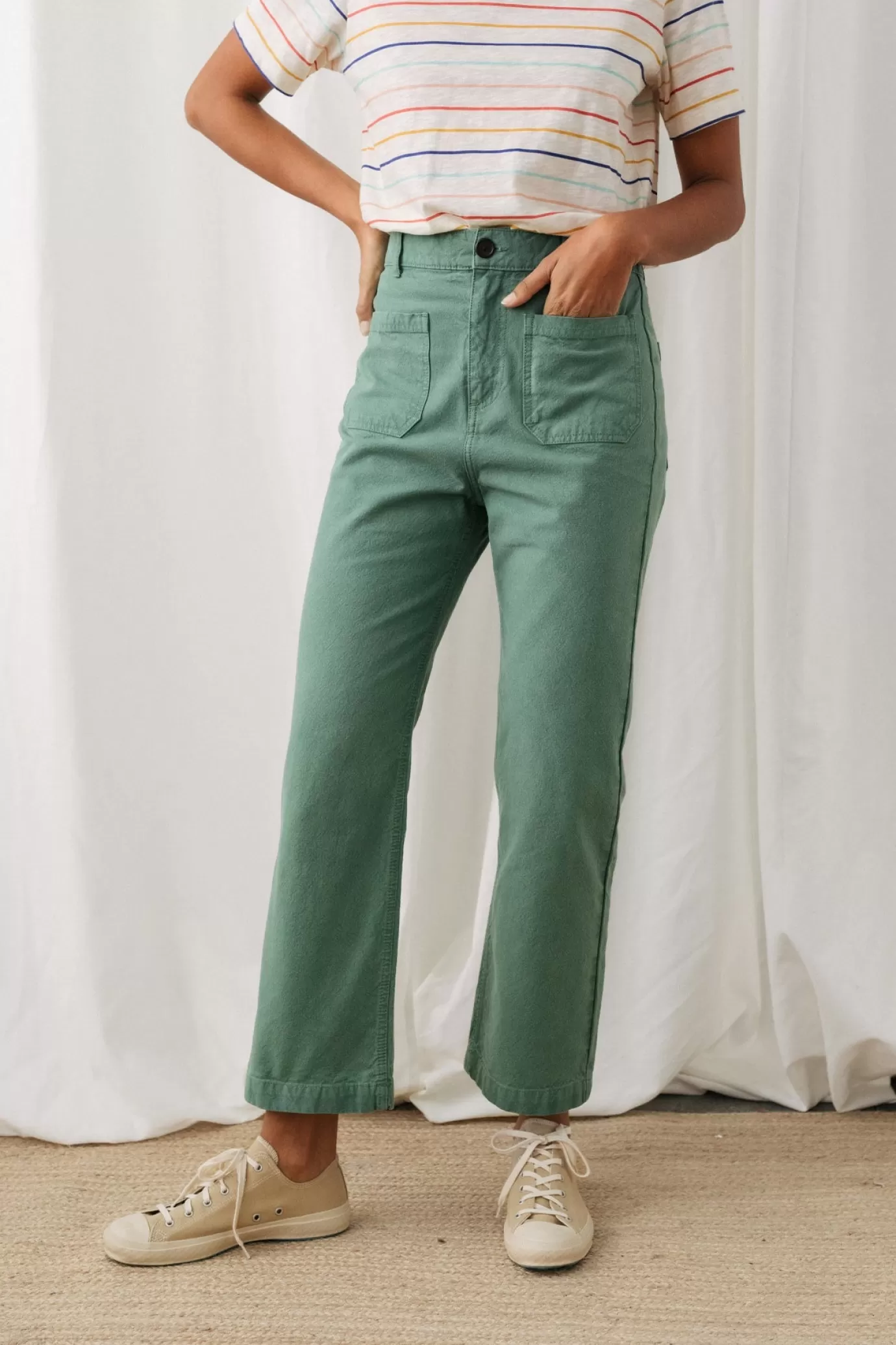 Twothirds Yunosti-Sage Green^Women Pants